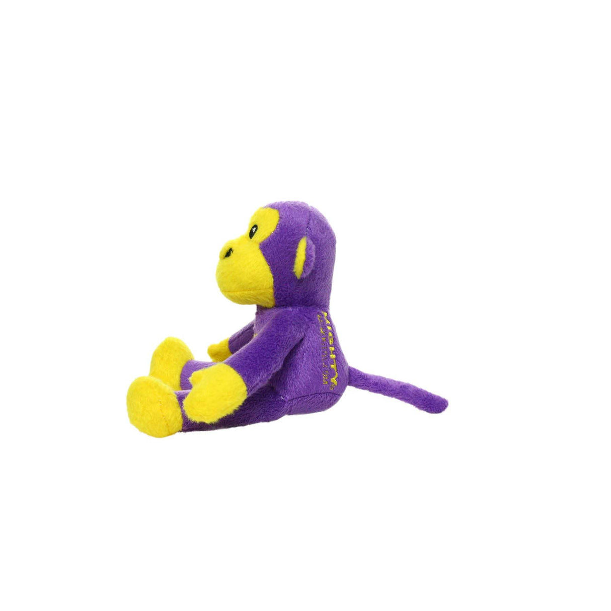 Mighty Jr Safari Monkey - Purple, Plush, Squeaky Dog Toy