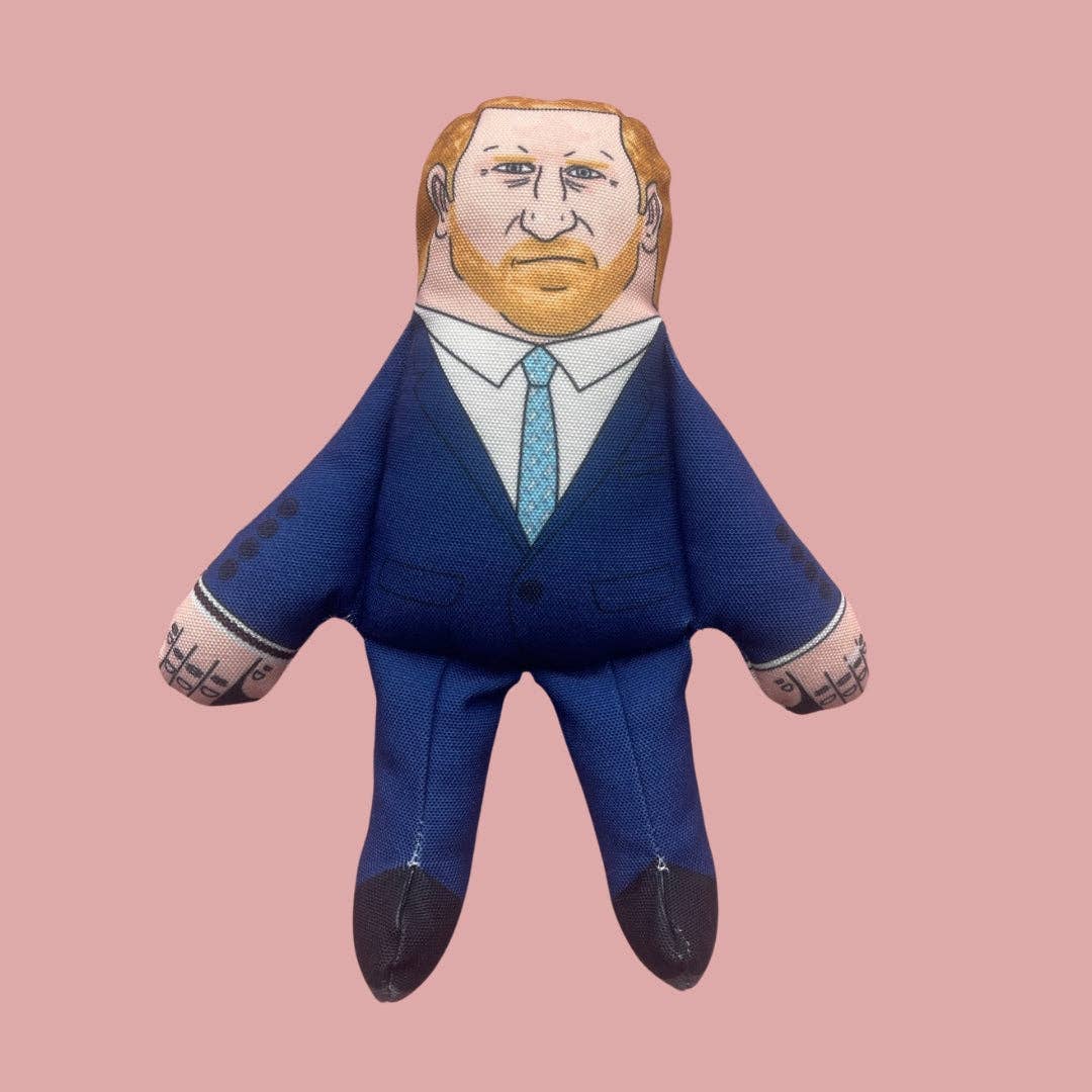 Pet Hates Toys Prince Harry Dog Toy