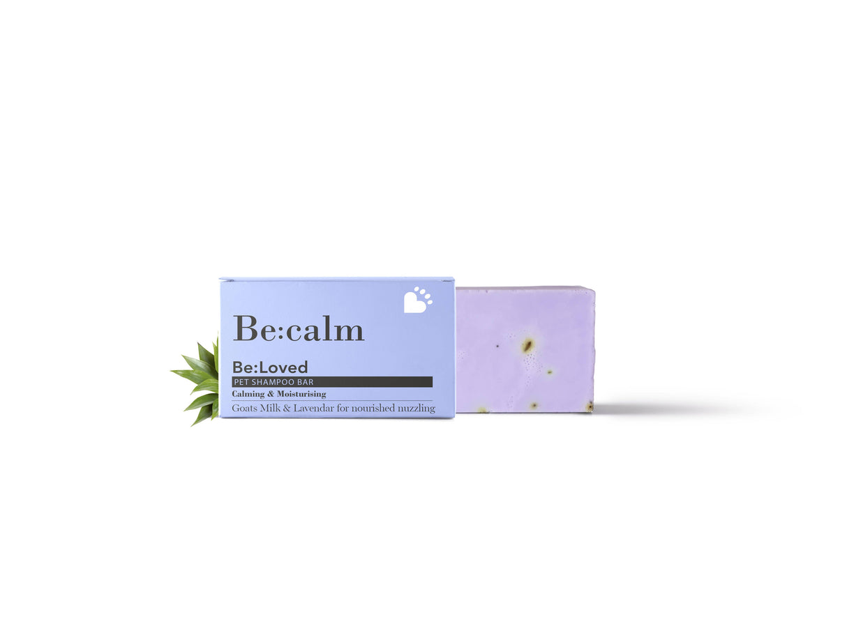 Beloved Be:Calm Natural Deet-Free Bug Deterrent Shampoo Bar For Dogs and Cats