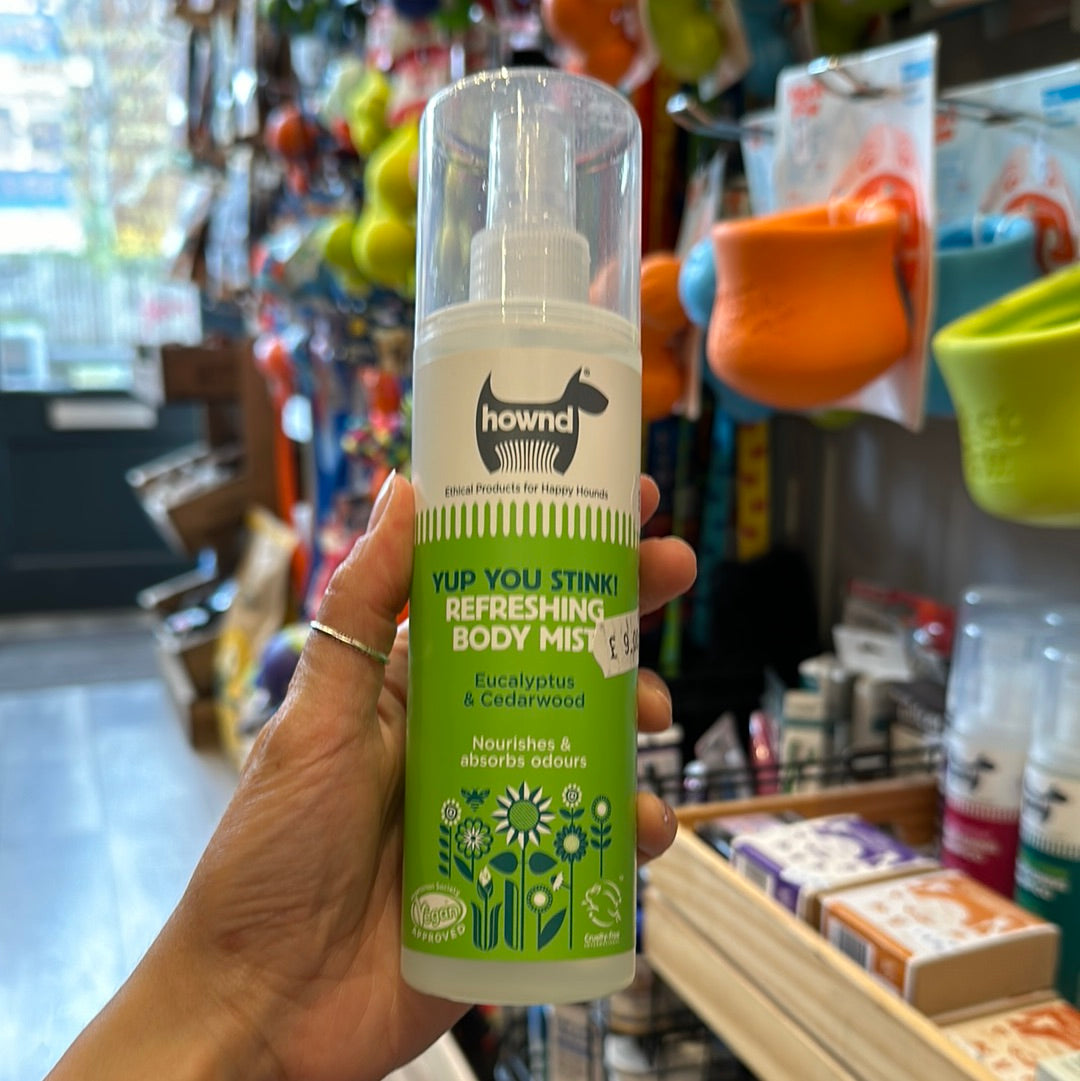 Hownd Yup You Stink Dog Body Mist Eucalyptus and Cedarwood