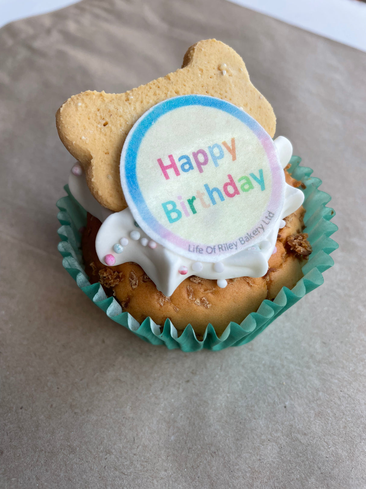 Life Of Riley Dog Bakery Birthday Cupcake