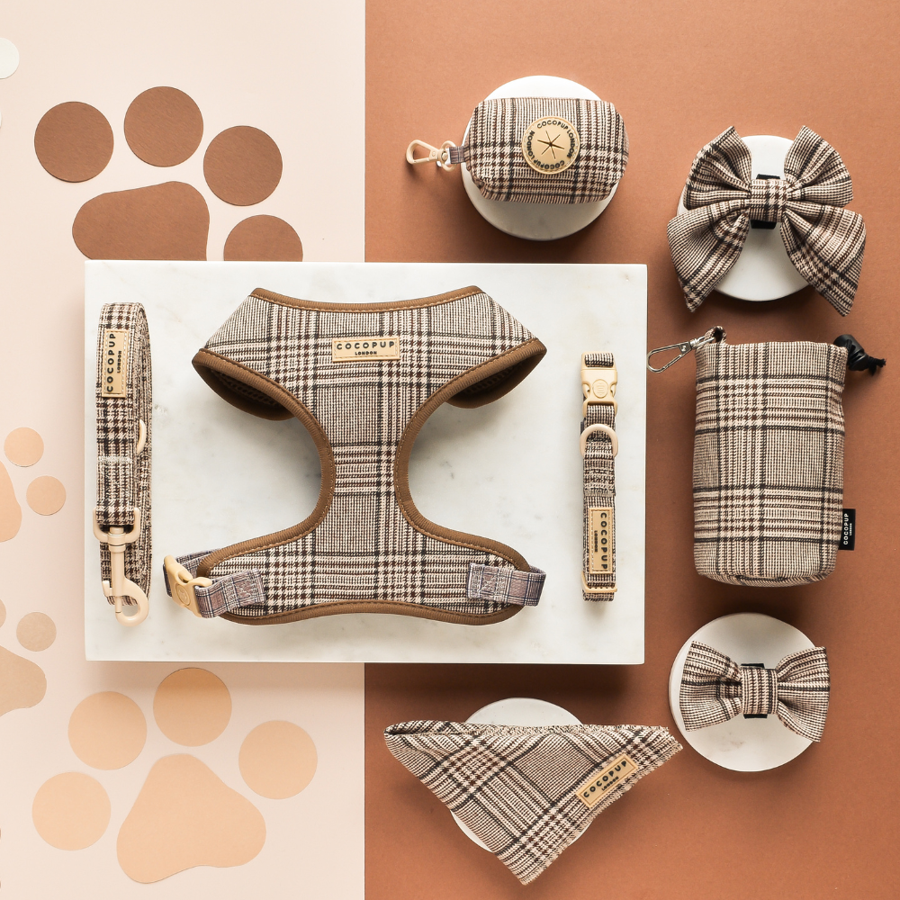 Cocopup Pup Plaid Bow Tie