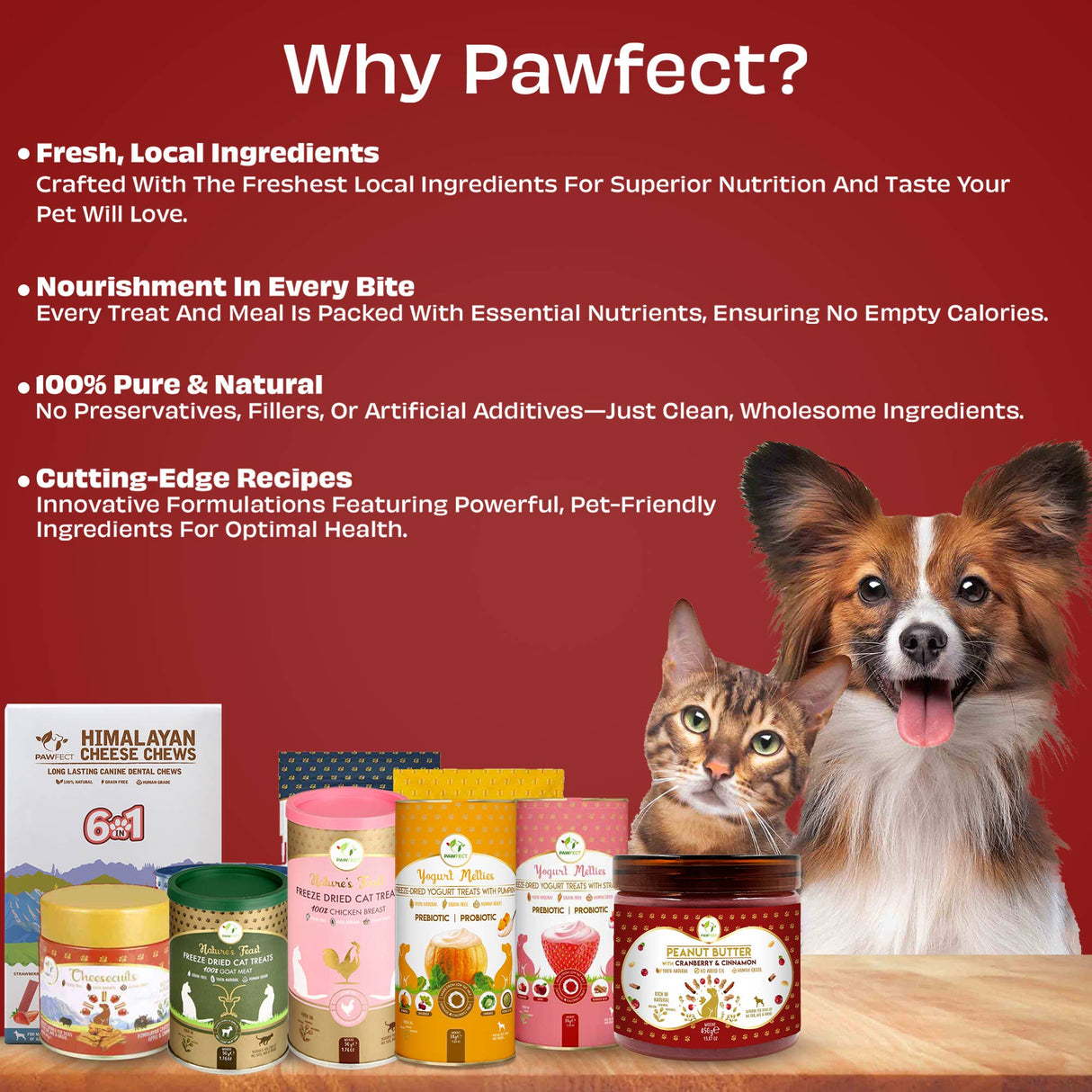 Pawfect Peanut Butter for Dogs: Cranberry & Cinnamon