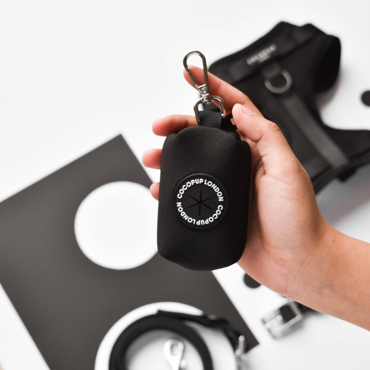 Cocopup NAKD Poop Bag Holder - Liquorice