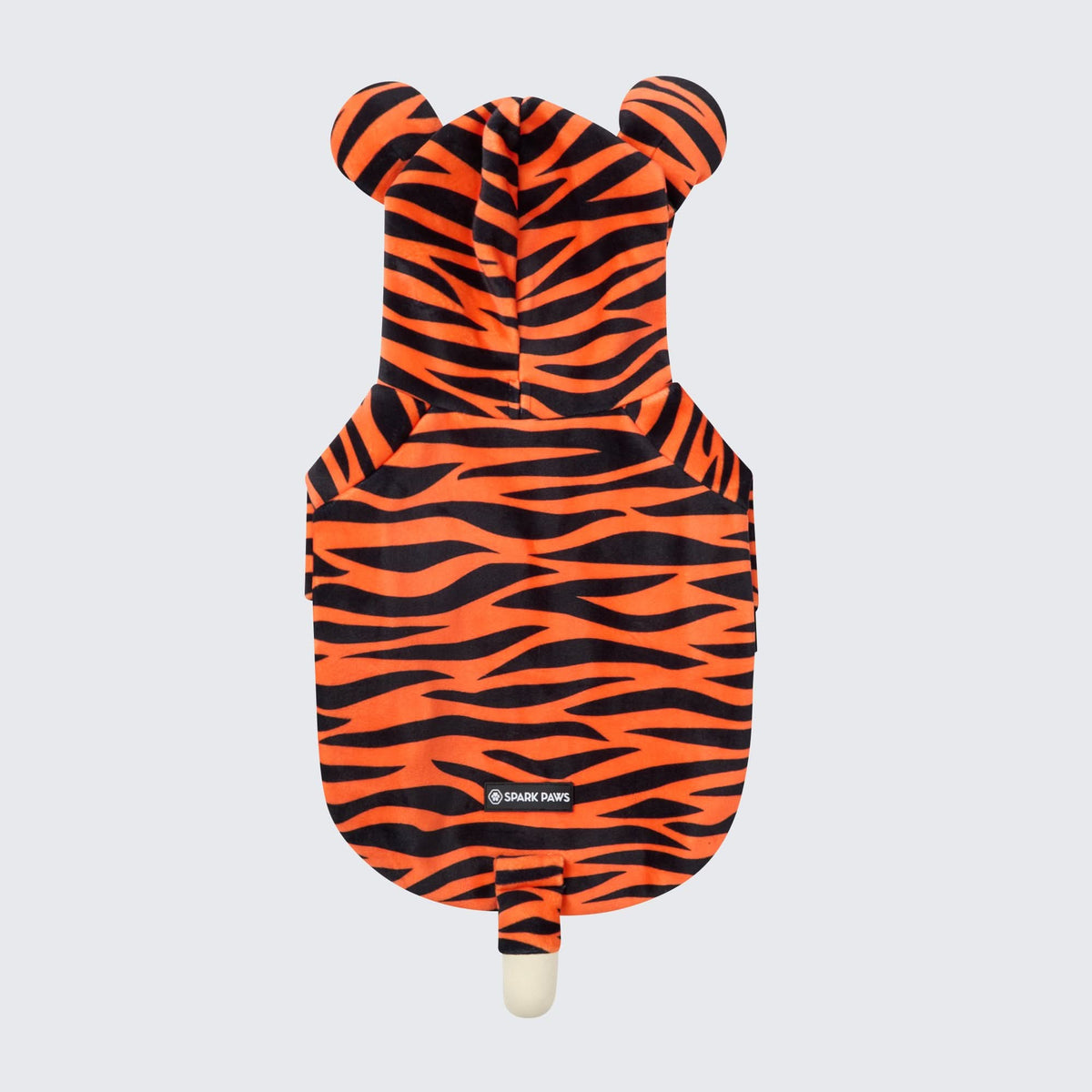 Spark Paws Halloween Dog Hoodie - Tiger