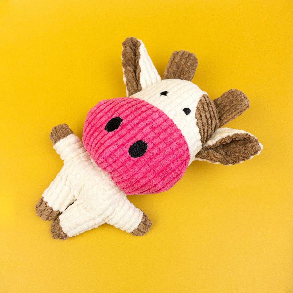 Green Waves Cow Small Plush Toy