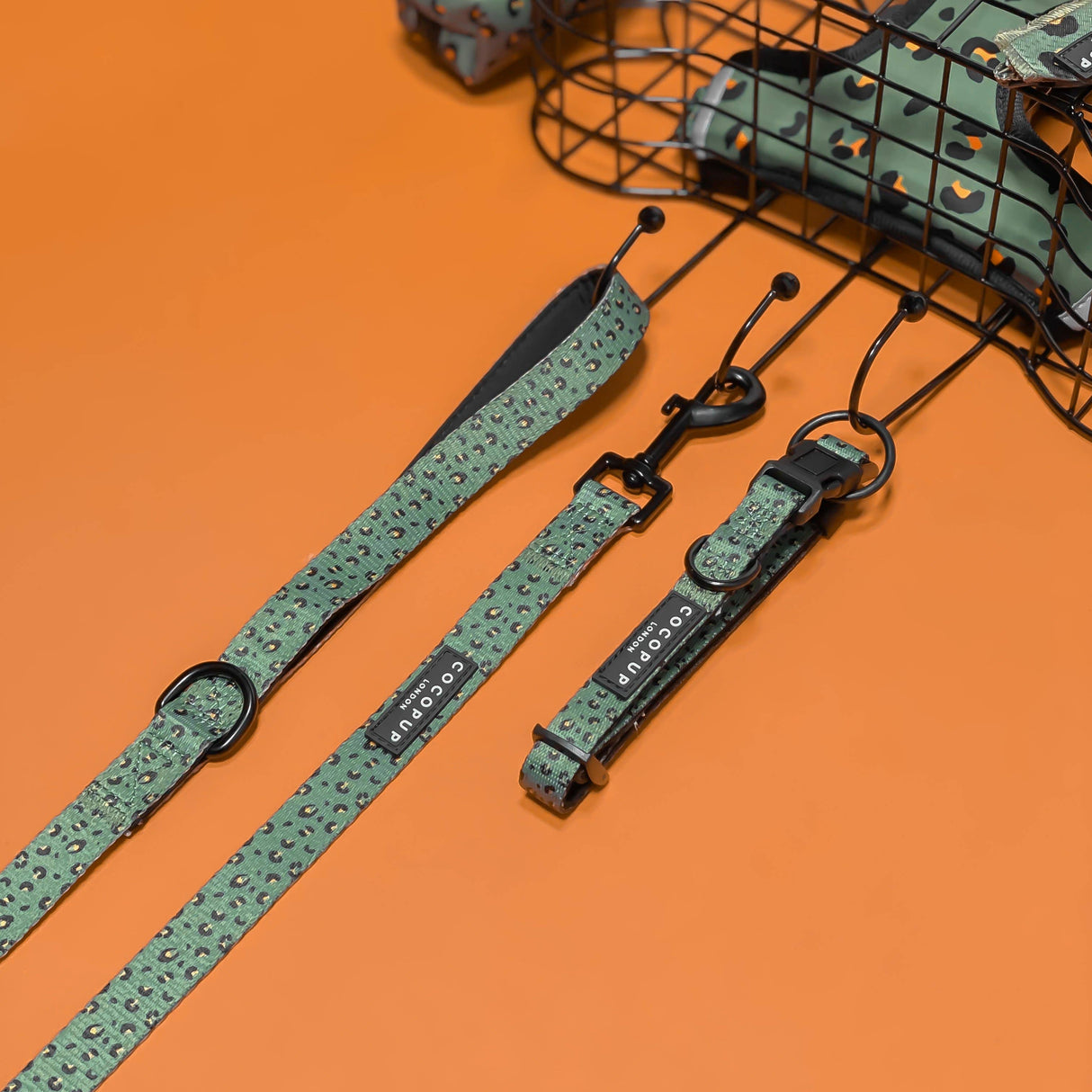 Cocopup Khaki Leopard Lead