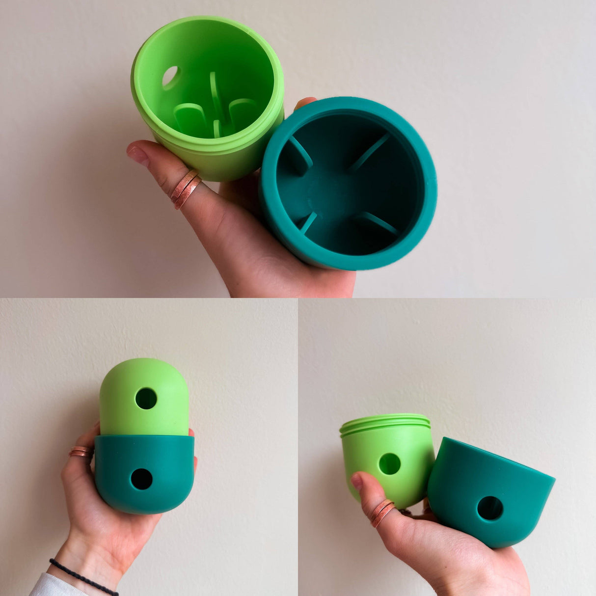 Bodhi & The Birchtree Food Dispenser & Slow Feeder Light & Spruce Green