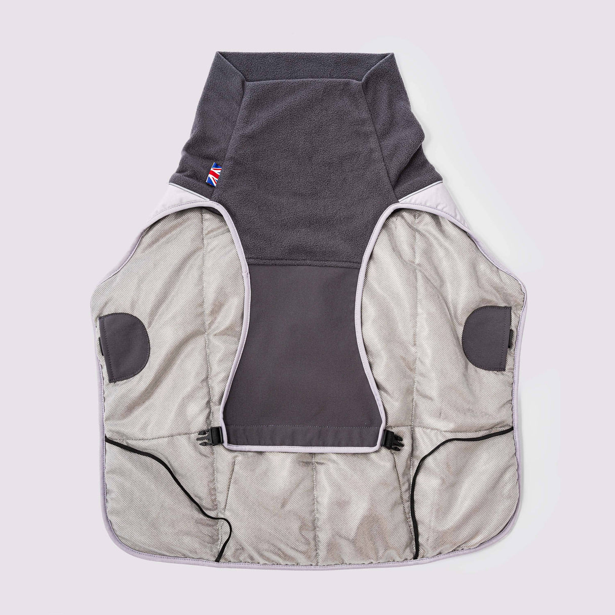 Hugo & Hudson Thermal Self Heating Dog Jacket - Grey