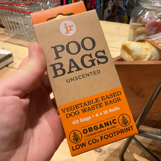 JR Pet Poo Bags Unscented Organic Starch