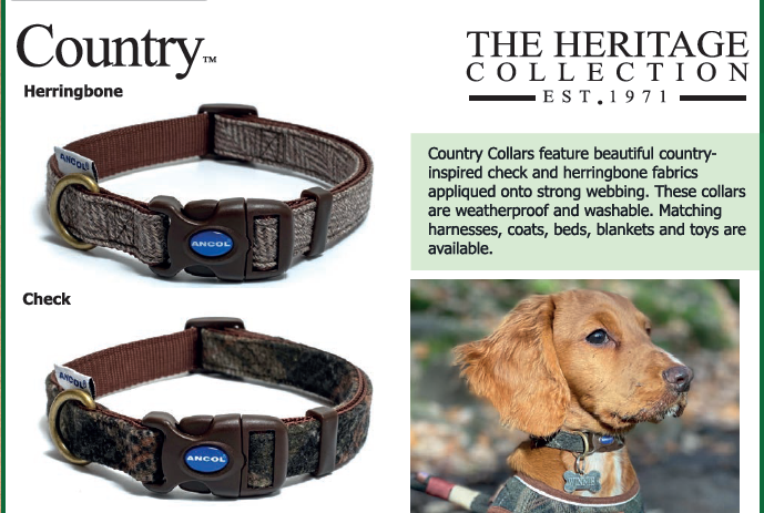 Heritage Collection Country Check Collar