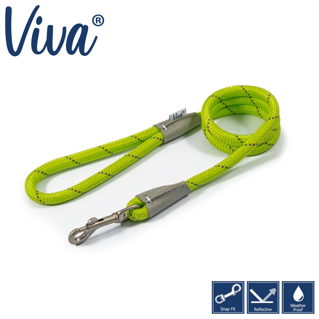Ancol Viva Rope Snap Lead 107cm x 1.2cm