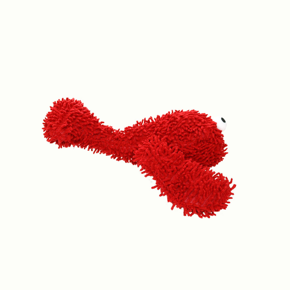Mighty Microfiber Ball Med Lobster, Durable, Squeaky Dog Toy