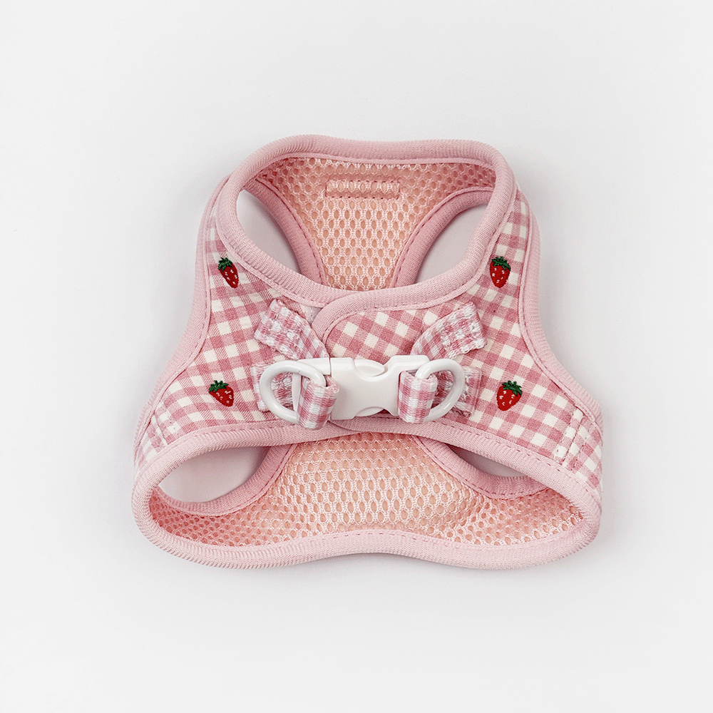 Cocopup Cat Harness - Strawberry Picnic
