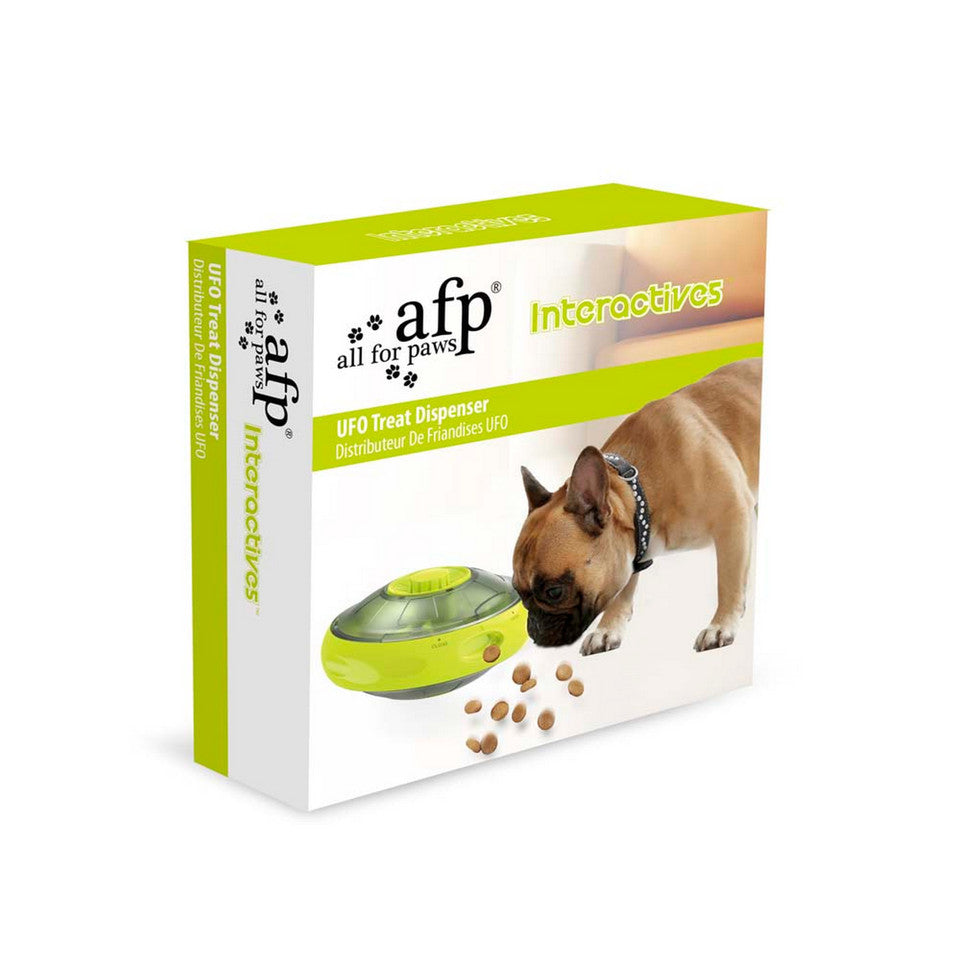 All For Paws Interactives - UFO Treat dispenser Dog Enrichment Toy