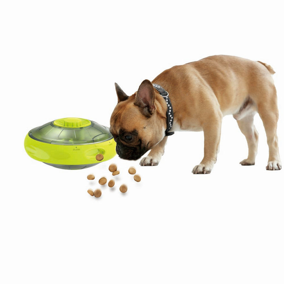 All For Paws Interactives - UFO Treat dispenser Dog Enrichment Toy
