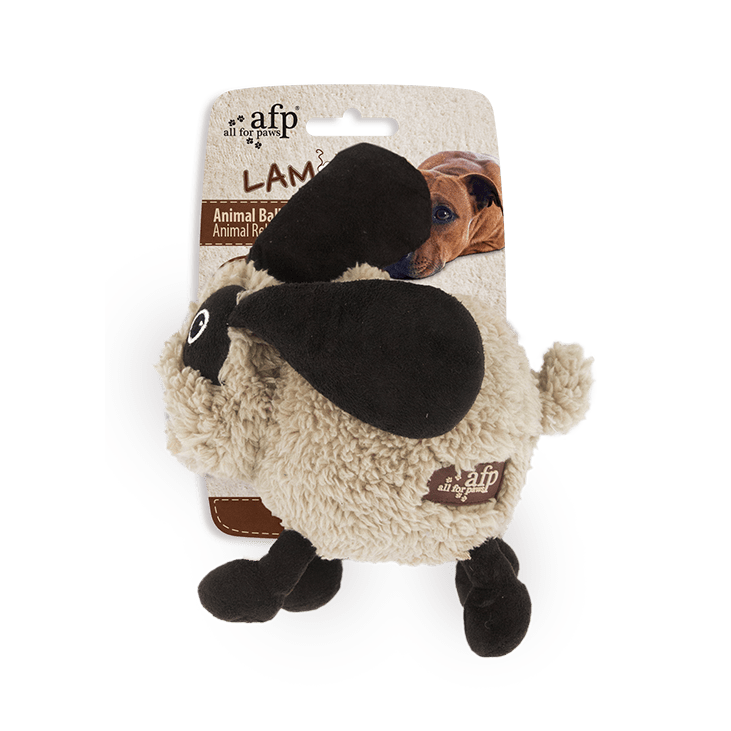 All For Paws Lamb Cuddle Animal Ball Bouncer