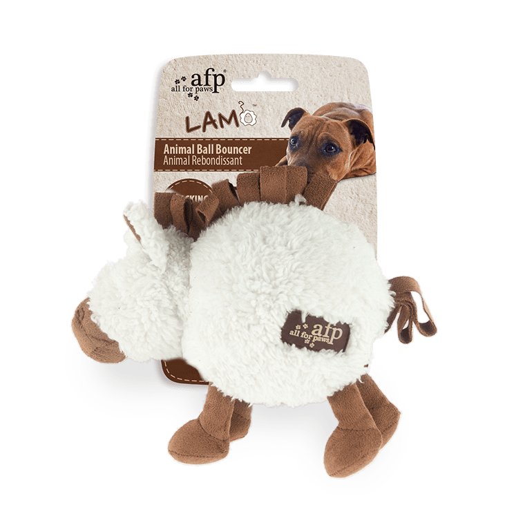 All For Paws Lamb Cuddle Animal Ball Bouncer