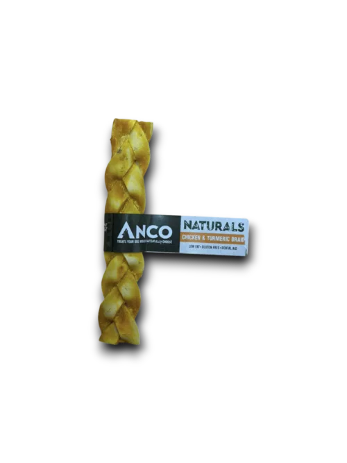 Anco Naturals Chicken & Turmeric Braids