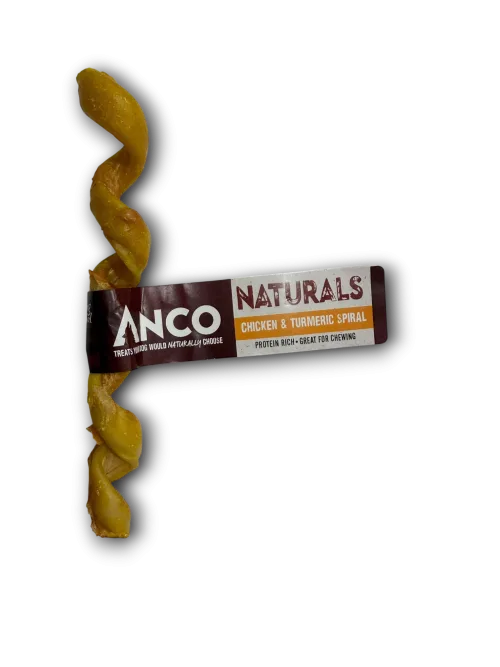 Anco Naturals Chicken & Turmeric Spiral