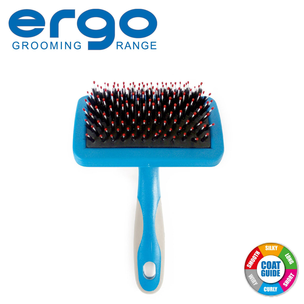 Ancol Ergo Hedgehog Slicker Dog Brush Medium