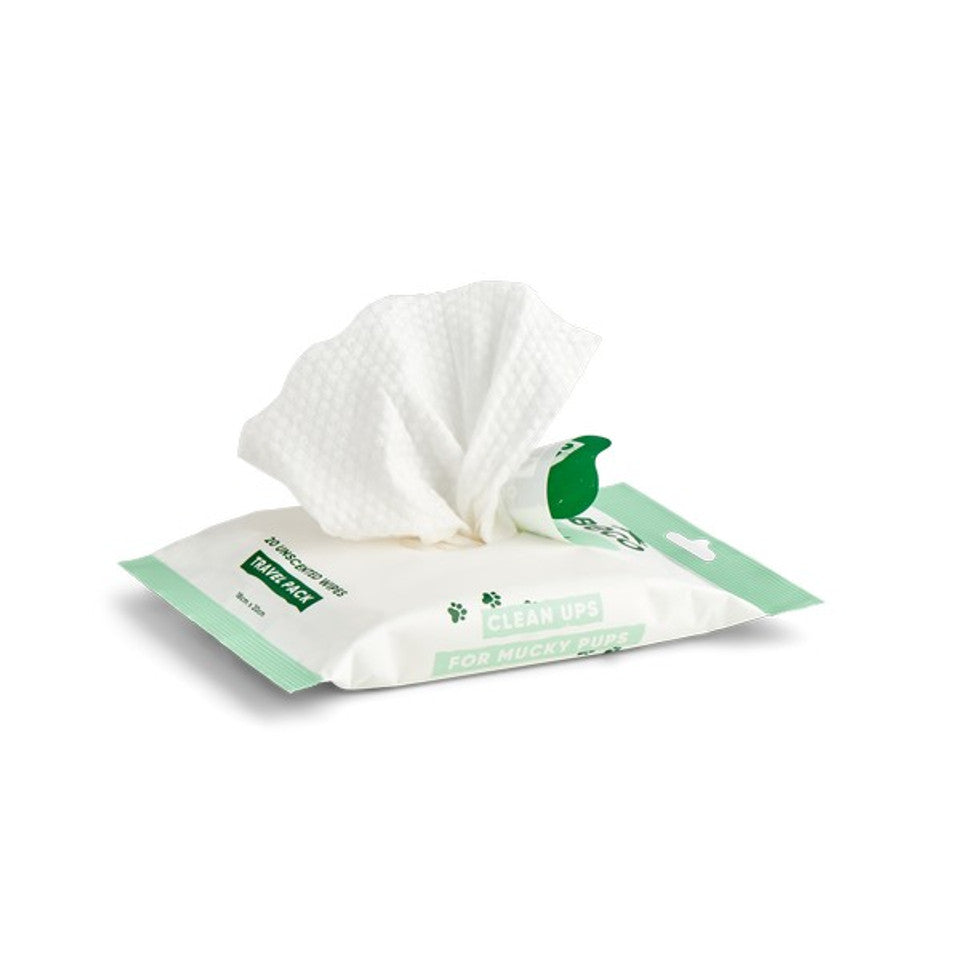 Beco Bamboo Travel Wipes Unscented