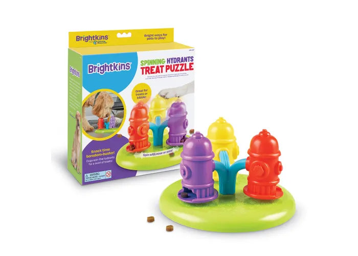 Brightkins Spinning Hydrants Treat Puzzle