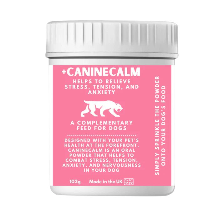CanineCalm Natural Powder Dog Calming Supplement – 102g