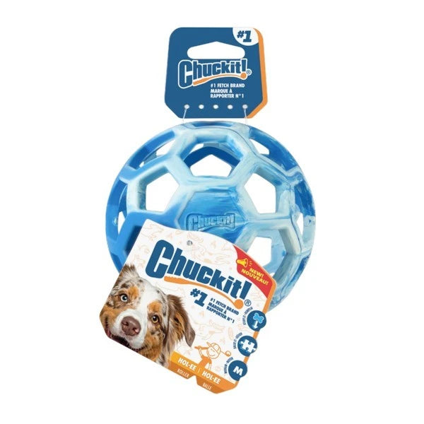 Chuckit Holee Roller Blue Medium