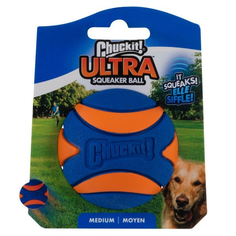 Chuckit! Ultra Squeaker Ball Medium 1x 6.5cm