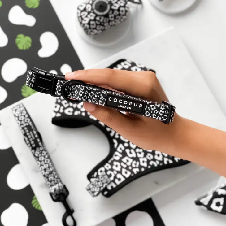 Cocopup Black Leopard Collar