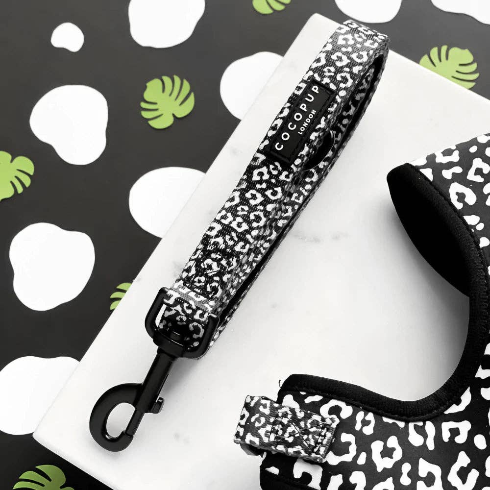 Cocopup Black Leopard Lead - Puppy