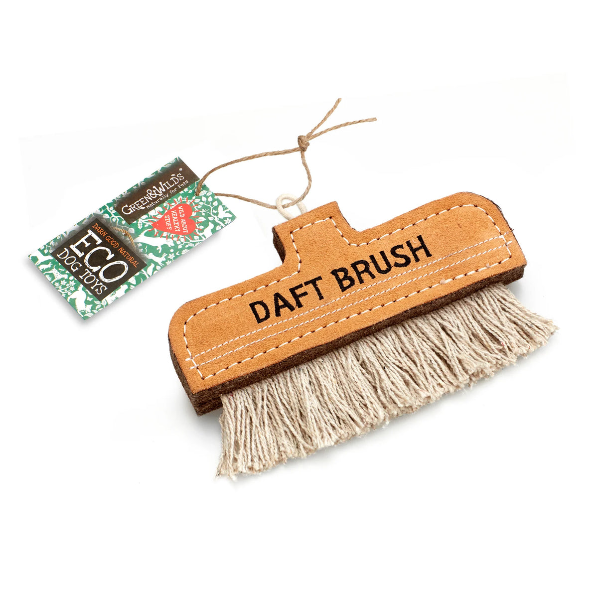 Green&Wilds Daft Brush, Eco Dog Toy