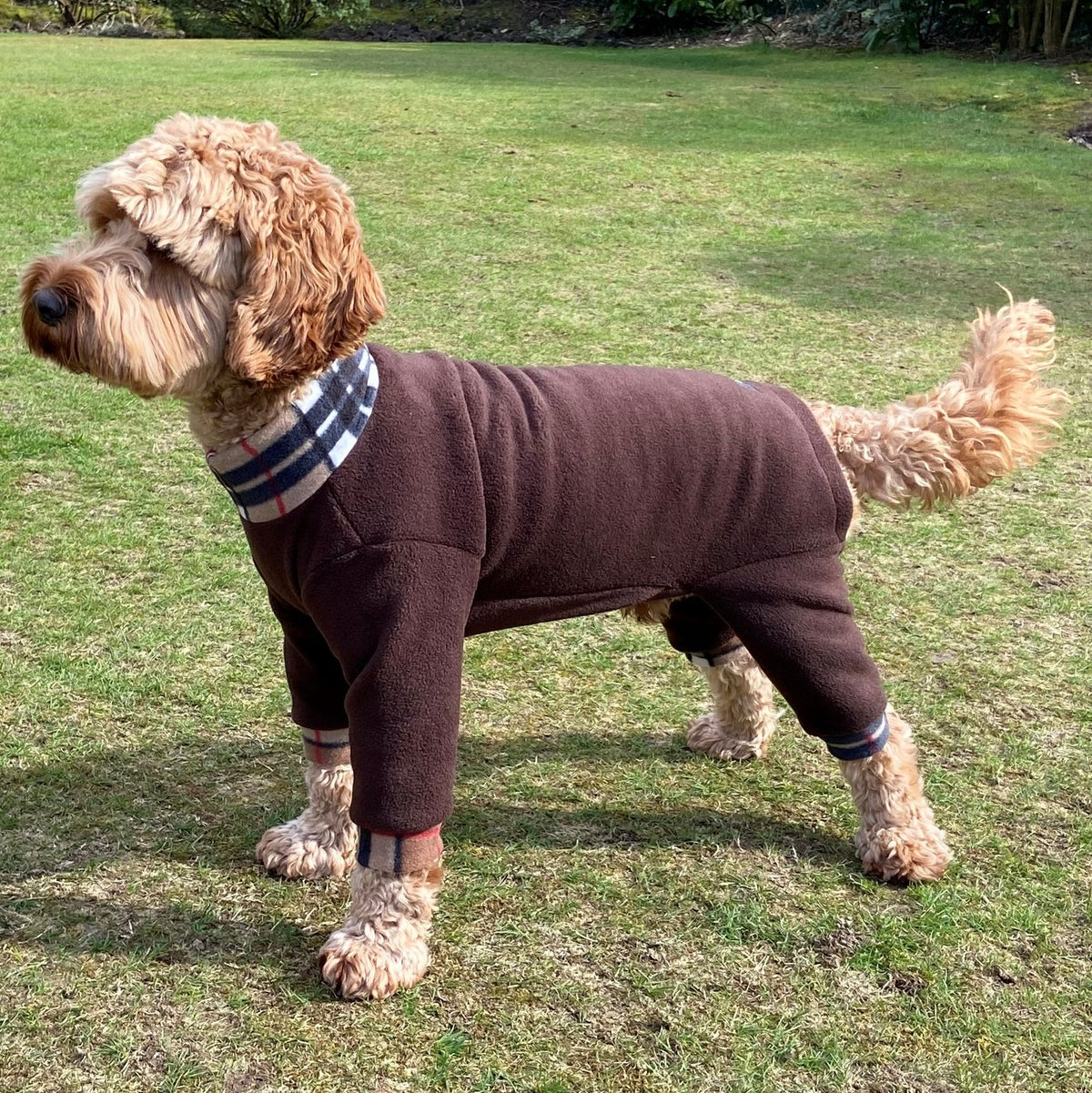 Pawsome Dog Polar Fleece Suit 4 Legs