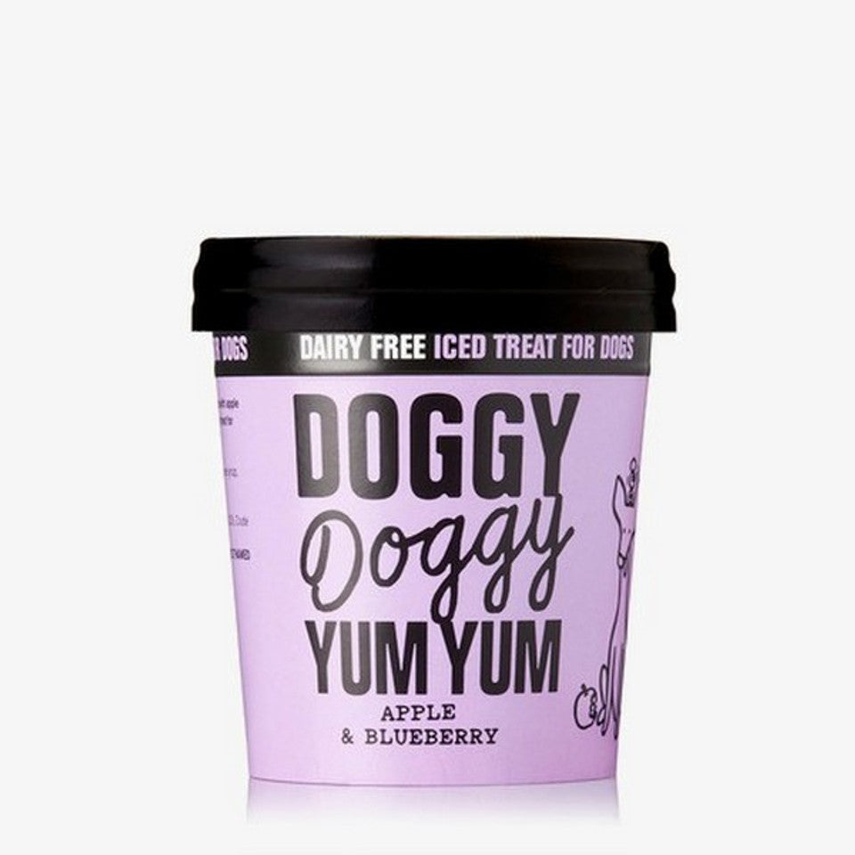 Doggy Doggy Yum Yum Iced Treat for Dogs Apple & Blueberry 120ml - In Shop or Pickup only