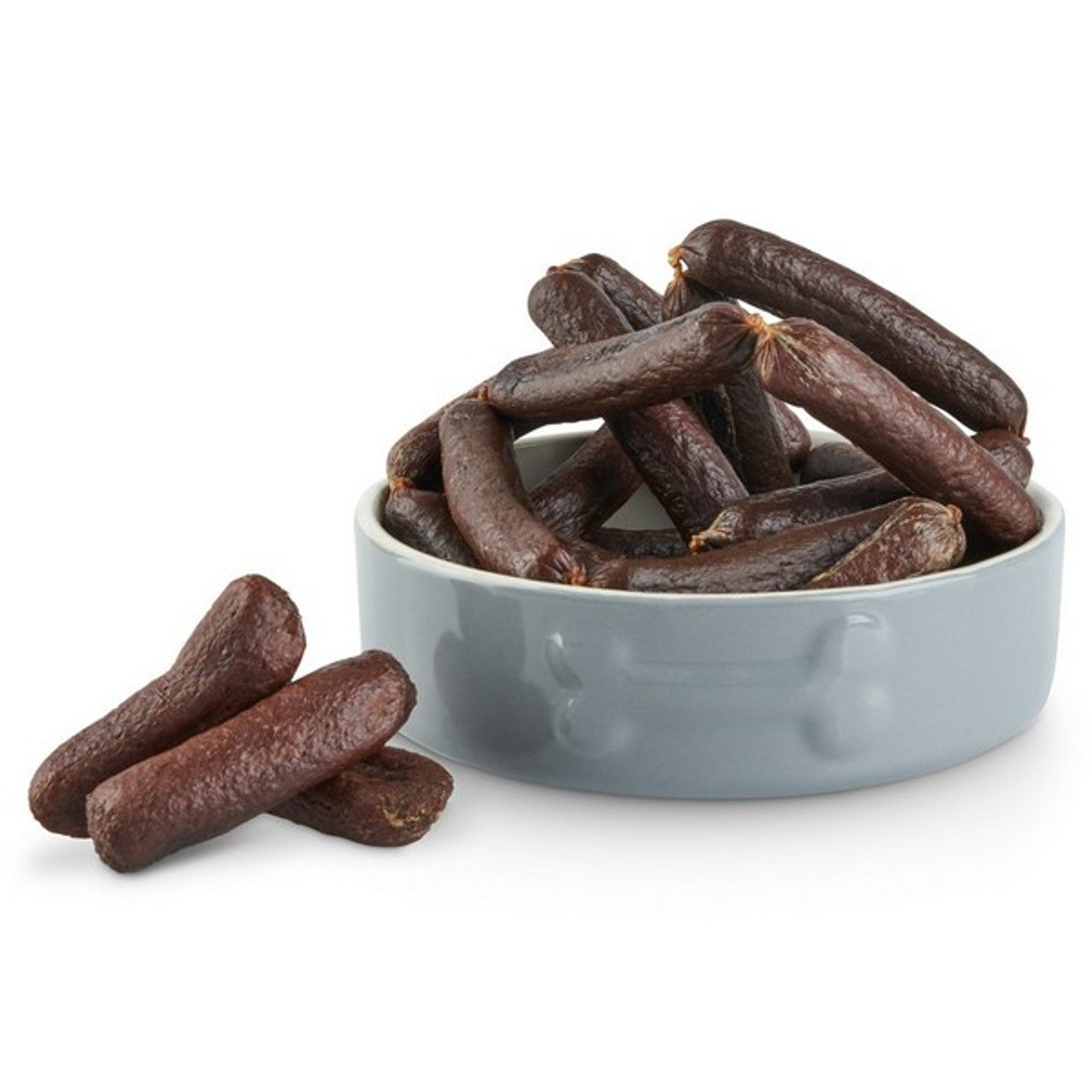 Deli Air Dried Pure Venison Linked Sausages Counter