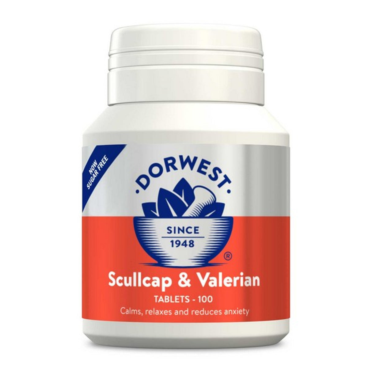 Dorwest Scullup&Valerian Tablet 100pc