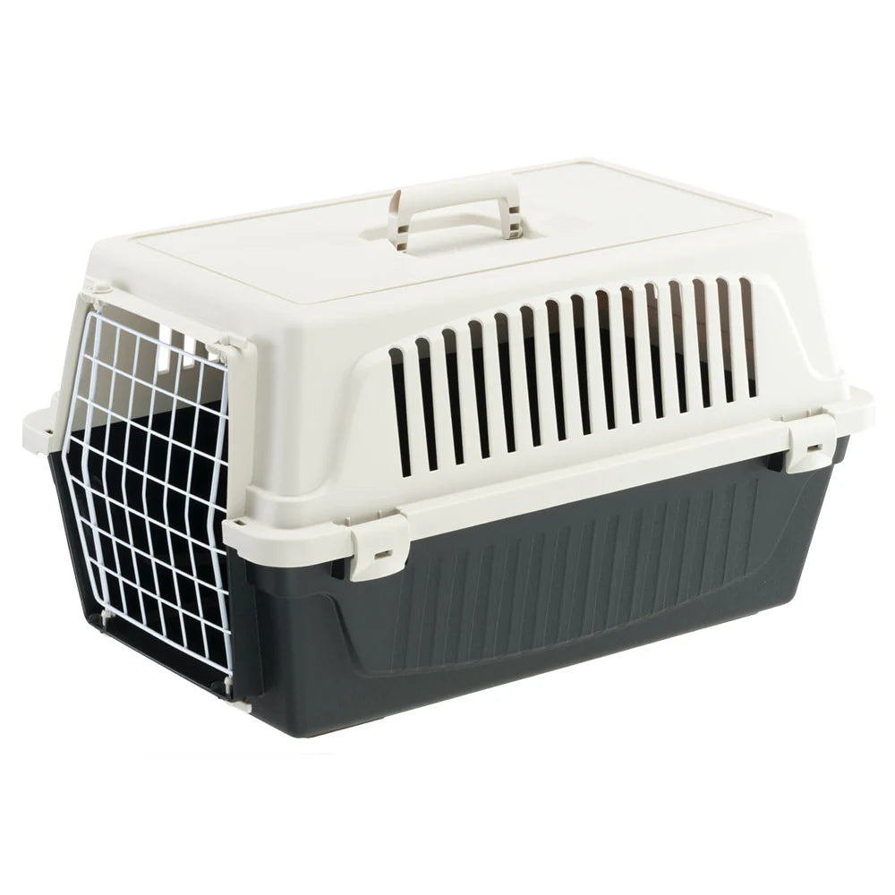 Ferplast Atlas 20 EL Pet Carrier 37x58x32cm, up to 8kg Grey/White