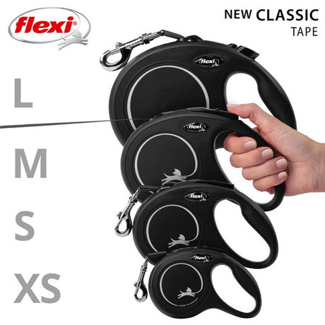 Flexi New Classic M Tape 5m Black