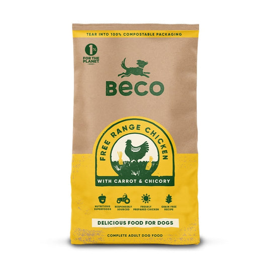 Beco Dry Food Free Range Chicken with Carrot and Chicory