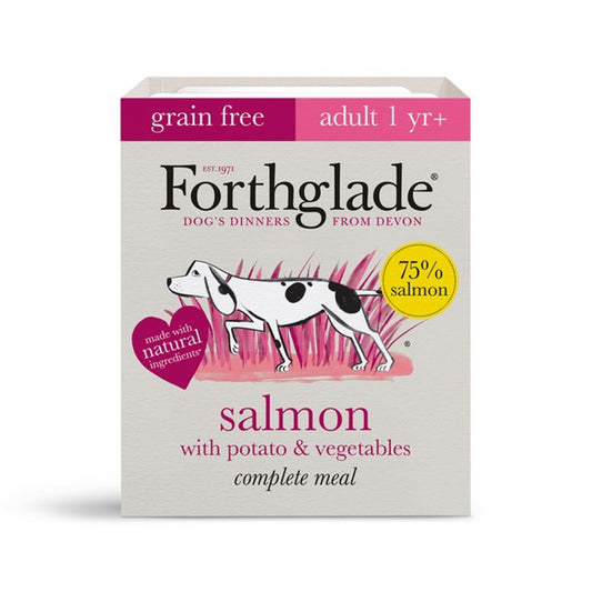 Forthglade Complete Adult Meal Salmon Potato & Vegetables Grain Free 395g