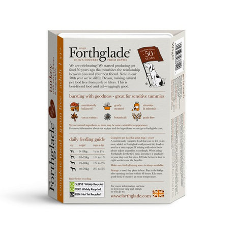 Forthglade Comp Meal Adult TurkeySweet Potato/Veg 395g