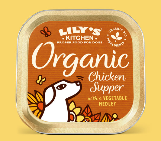 Lily's Kitchen Dog Organic Chicken Supper 150g