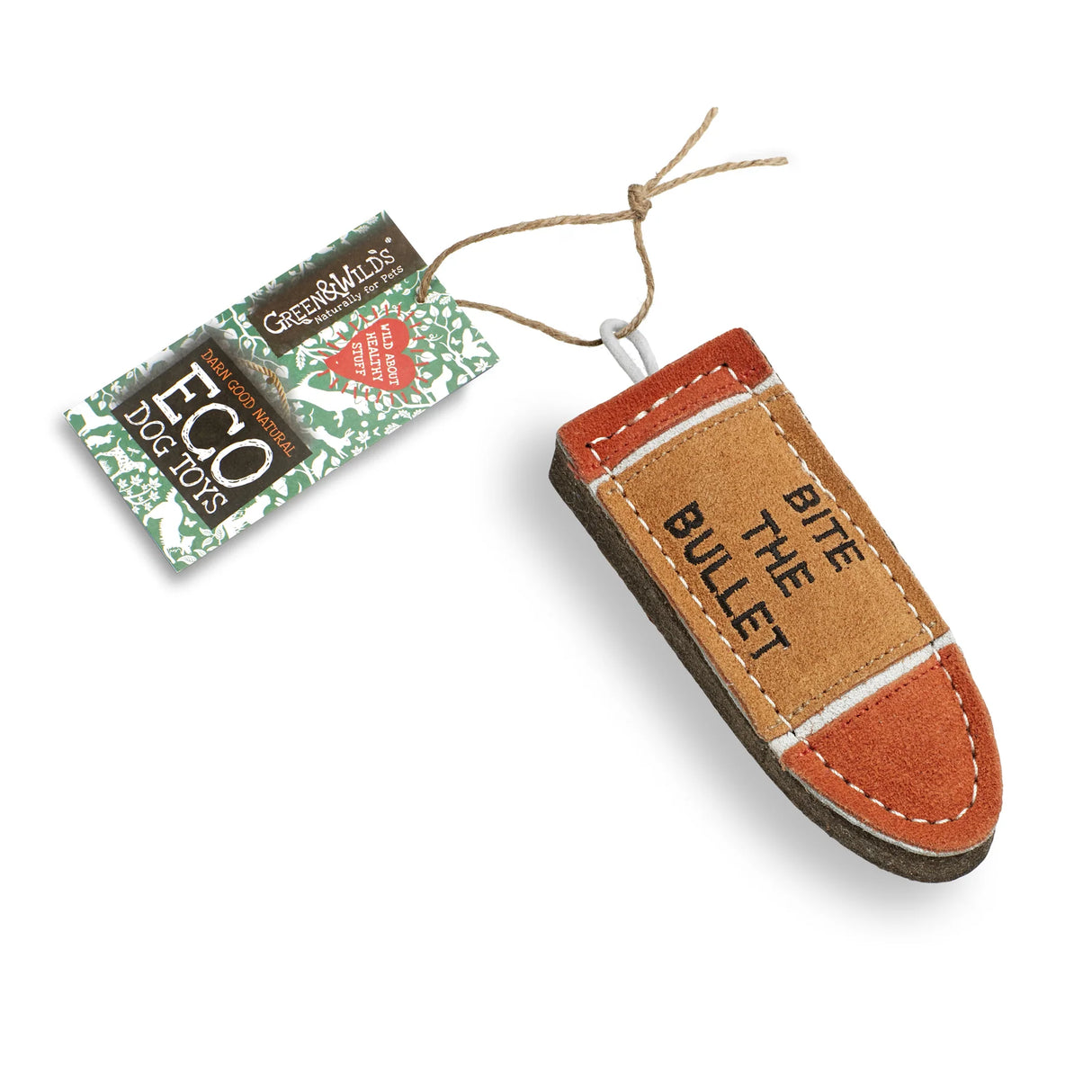 Green&Wilds Bite the Bullet, Eco Dog Toy