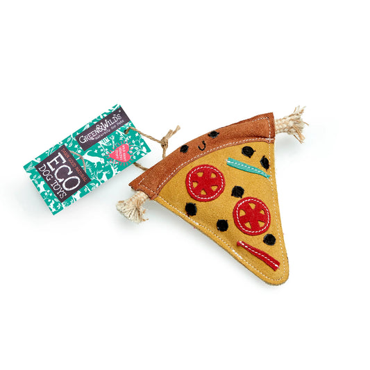 Green&Wilds Pepe Le Pizza Dog Toy