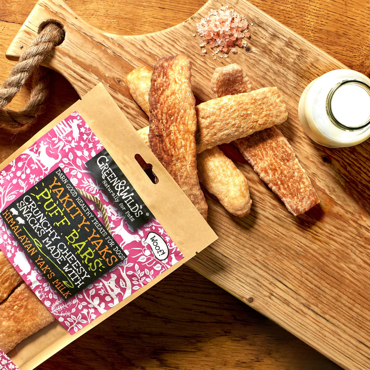 Green&Wilds Yakity Yak Puff Bars 75g