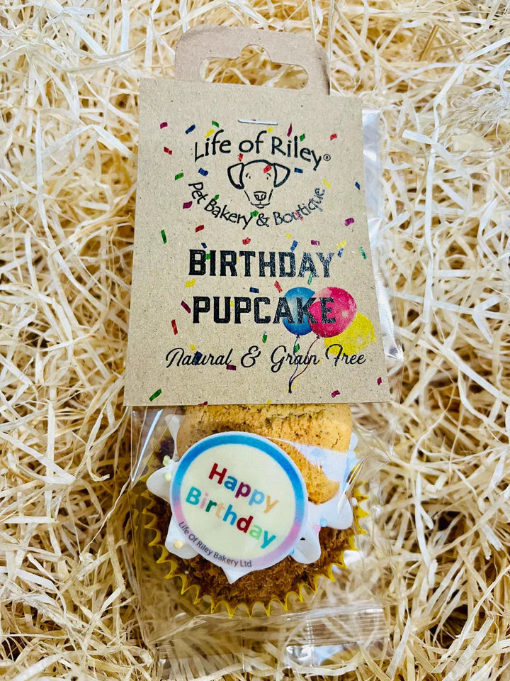 Life Of Riley Dog Birthday Cupcake
