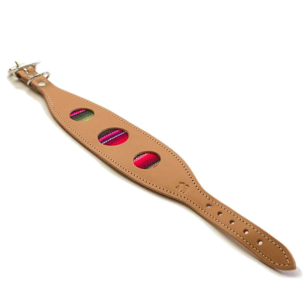 Hiro+Wolf Hound Collar Inca Pink