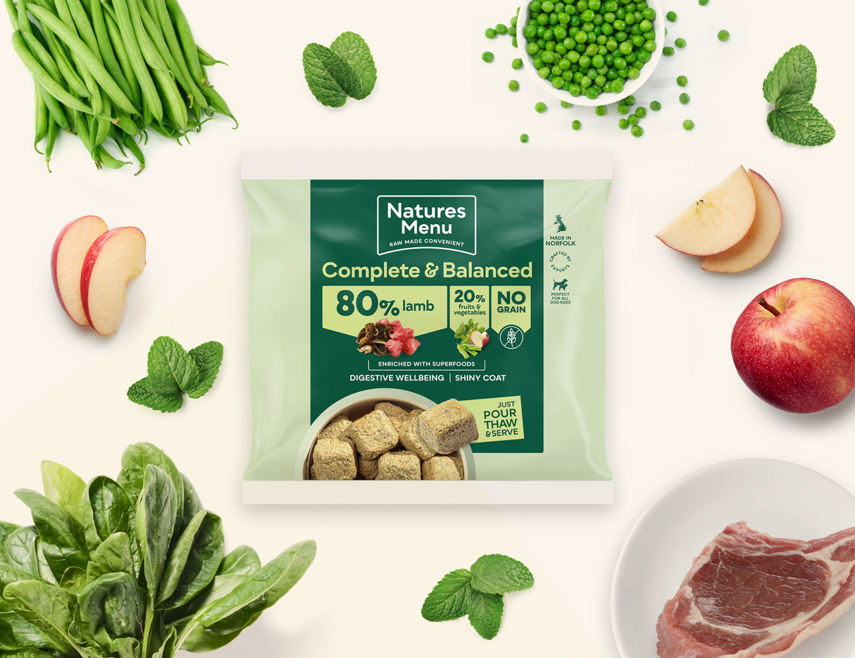 Natures Menu Frozen Country Hunter Lamb 1kg - In Shop or Pickup only