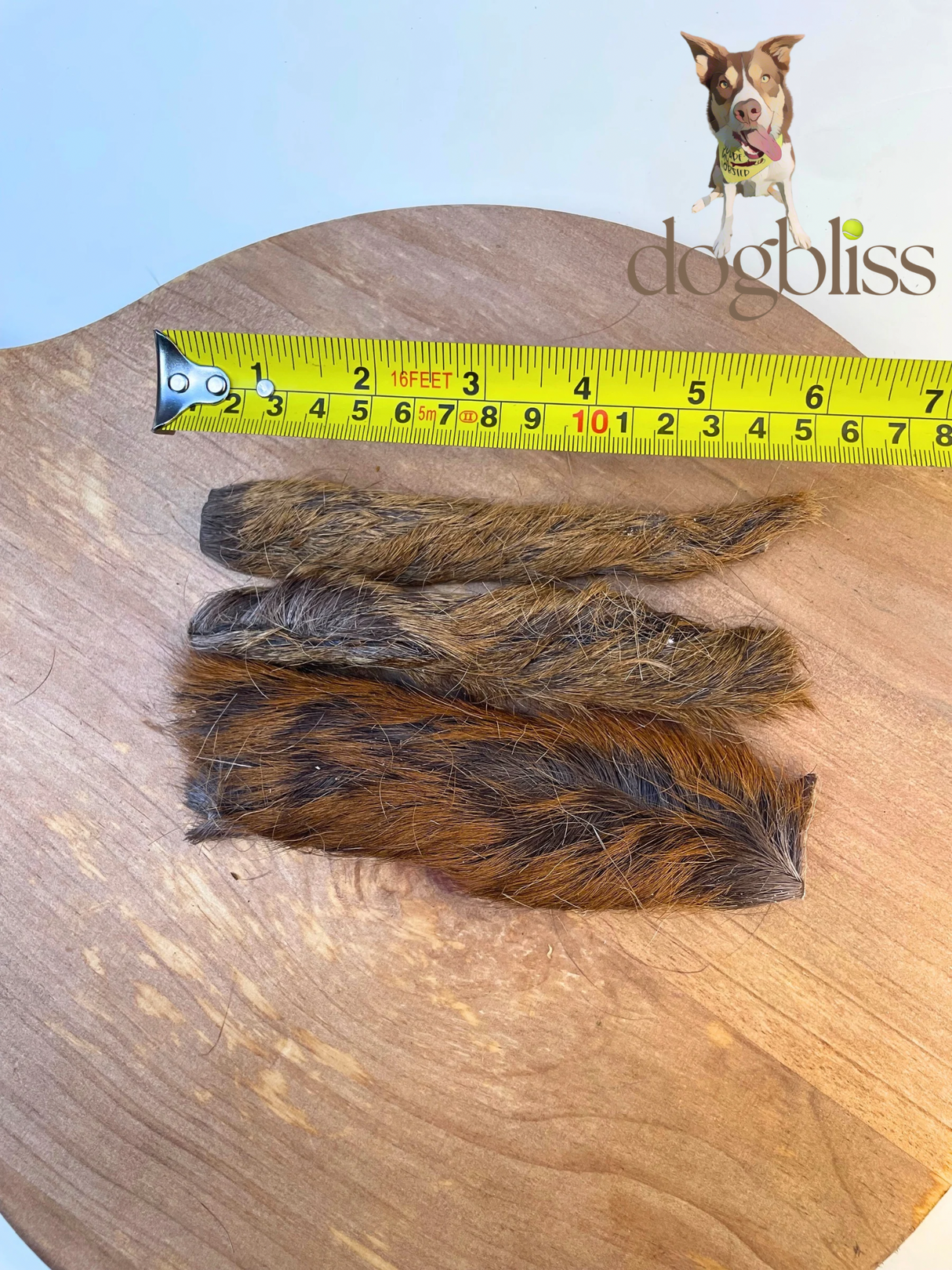 Doodles Deli Air Dried Deer Skin with Hair - Price Per Gram